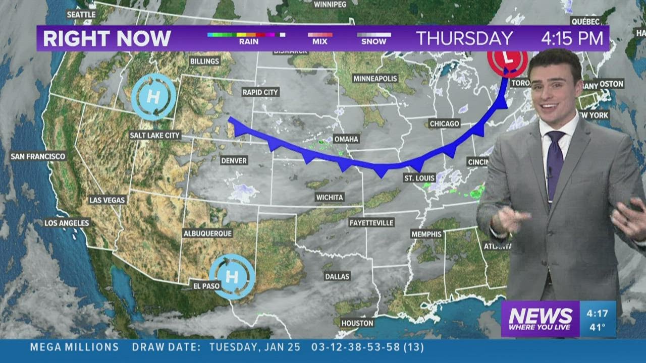 Quiet this weekend, winter storm next week | Jan 27 Forecast