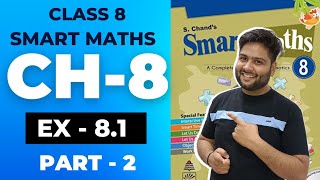 Smart Maths Class 8, Chapter - 8 || Exercise 8.1 || Percentage and It's application