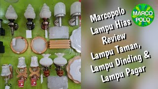 RIVEW LAMPU DINDING DI DEPO BANGUNAN