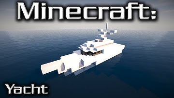 Minecraft: Small Yacht Tutorial 5