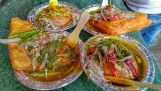 Breakfast @10 Rs Only || Khasta Raj Kachori & Bread Pakoda || Delhi Street food