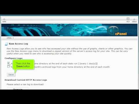 cPanel Raw Access Logs | Website Hosting Tutorial