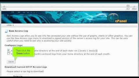 cPanel Raw Access Logs | Website Hosting Tutorial
