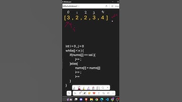 Remove Elements (Google , Microsoft )  | Leetoce 27  | Easy Explaination