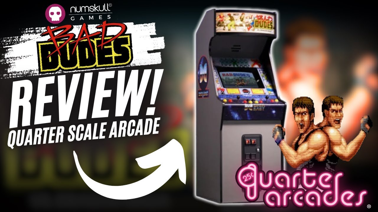 Numskull Quarter Arcades Bad Dudes Review! - YouTube