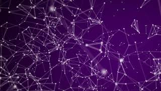 Purple Plexus style technology video background screensaver Seamless Loop 4K  / 60:00 min / Free