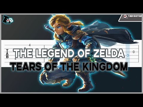 The Legend of Zelda Tears of the Kingdom - Main Theme (Simple Guitar ) -  Manaka Kataoka 