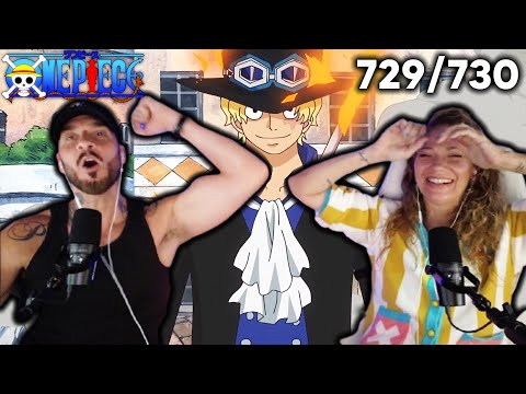 SABO SAVES THE DAY!! | ONE PIECE | Ep 729 & 730