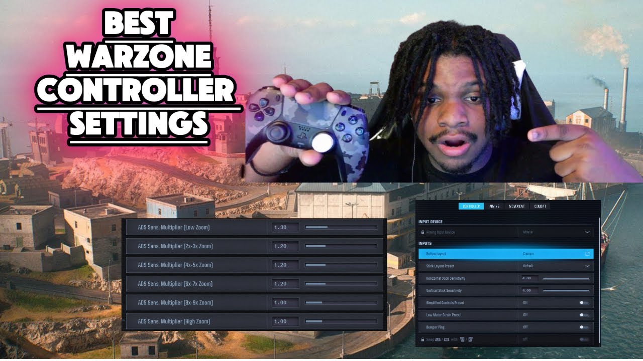 BEST WARZONE SETTINGS IN WARZONE SEASON 4 RELOADED - YouTube