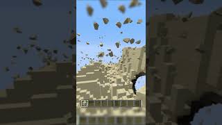 Minecraft Realistic Physics With Saitama #shorts