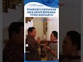 Prabowo subianto tersipu malu saat didoakan bisa hidup bersama titiek soeharto dan putranya didit