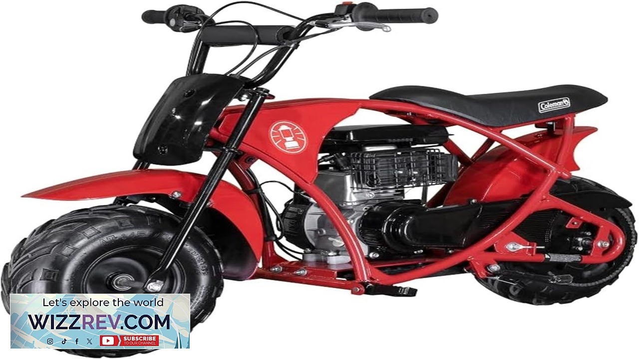 Coleman Powersports B100 105cc Gas Powered Minibike for Kids and Adults 1 Cylinder Review