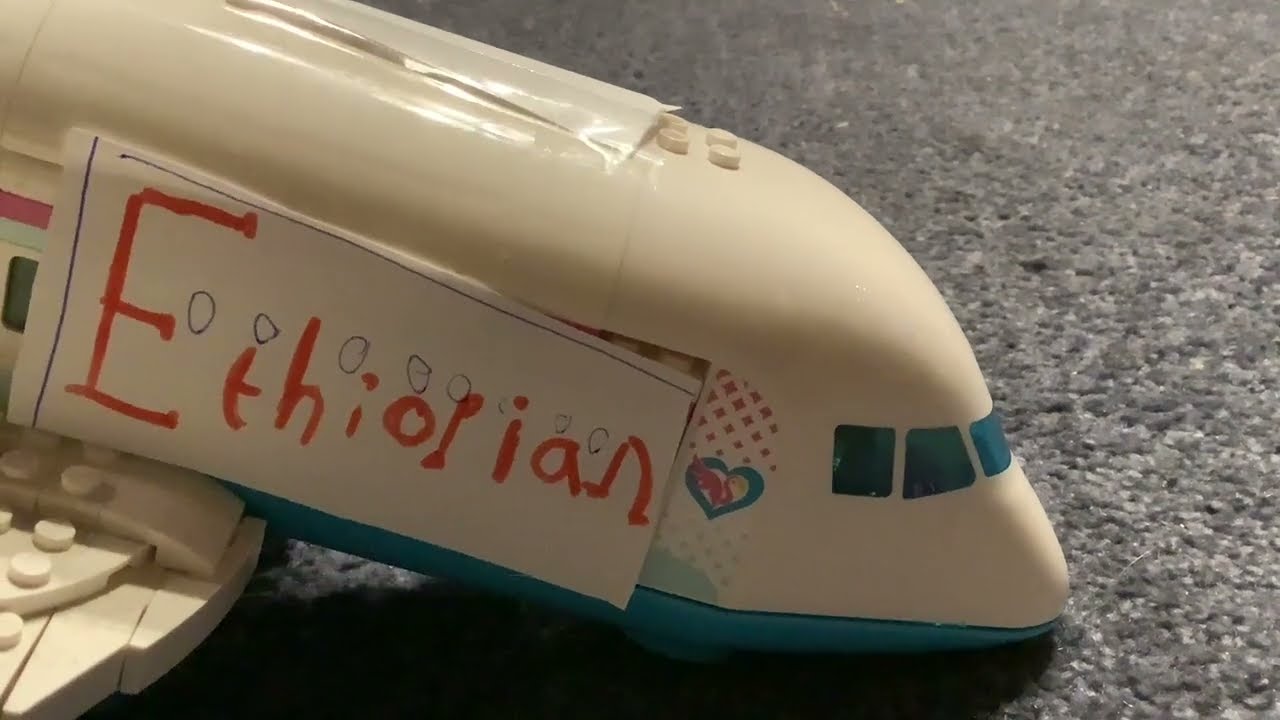 Ethiopian Airlines Flight ET302, in Lego!