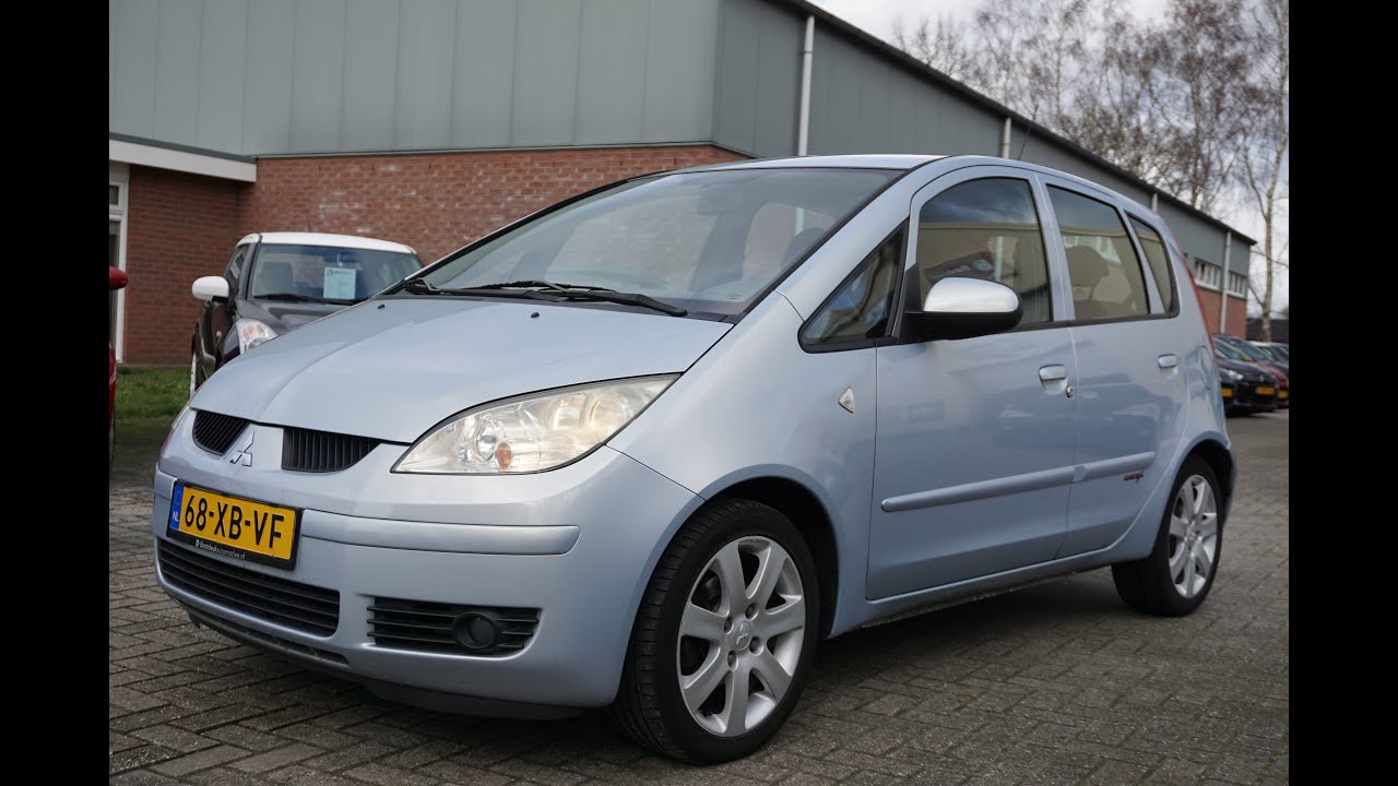 Mitsubishi Colt 2007 5 deurs airco lichtmetaal YouTube