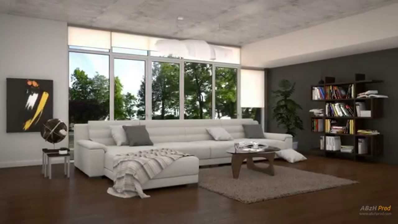 Blender modélisation d'un salon lounge moderne tutorial youtube