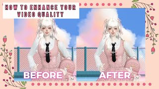 Zepeto Tutorial: How to enhance your video quality | How to enhance Zepeto video quality screenshot 5