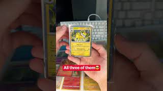 All three of them! #pokemon #pokemonchannel #pokemoncards #pokemontcg #flareon #jolteon #vaporeon