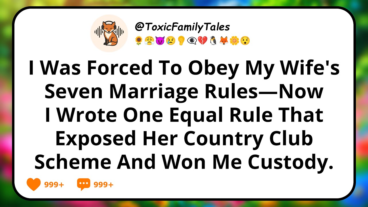 I Was Forced To Obey My Wife's Seven Marriage Rules—Now I Wrote One Equal Rule That Exposed Her...