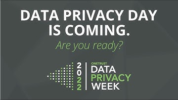 Data Privacy Week 2022