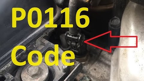 Causes and Fixes P0116 Code: Engine Coolant Temperature Sensor 1 Circuit Range/Performance