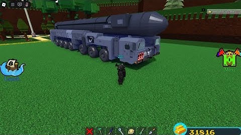 [Build a boat for Treasure] Intercontinental Ballistic Missile Truck Showcase