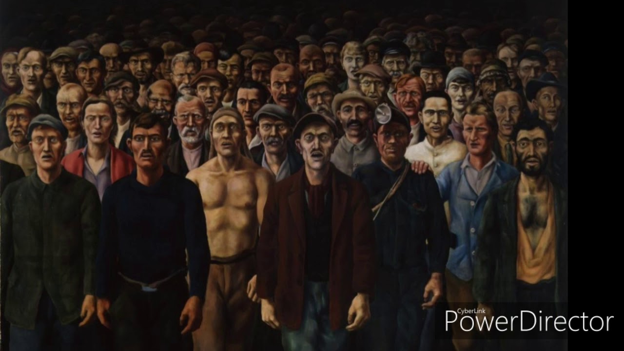 Otto Griebel: "Die Internationale", 1929/1930