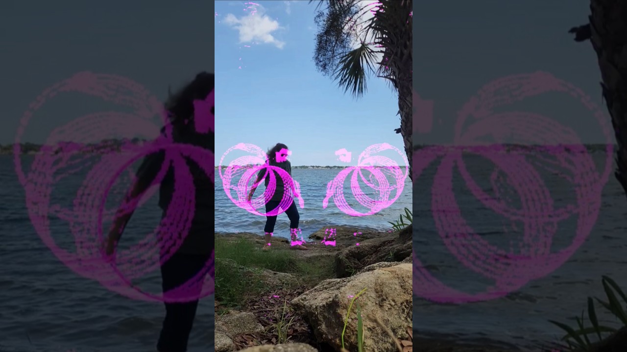Hula Hooping by the Water 💃💙