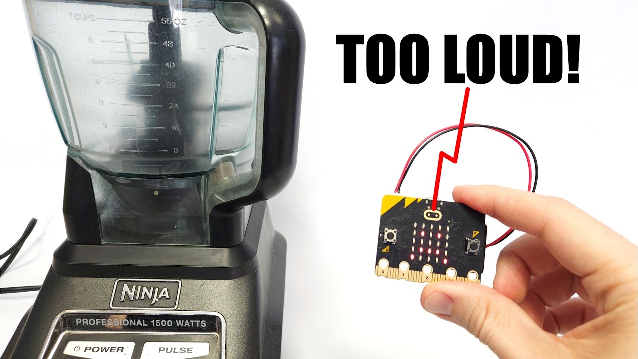 Мониторинг уровня звука с помощью micro:bit | научный проект