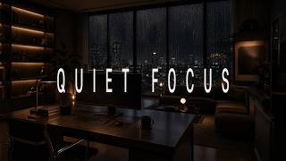 Deep Work Music — Rainy Night Coding Session for Deep Productivity