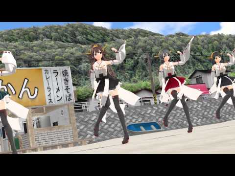 【MMD艦これ】Girls(EasyPop) 金剛型四姉妹