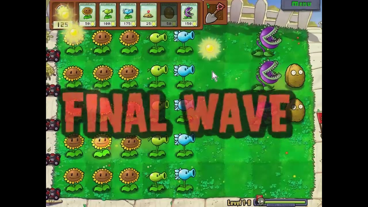 Plants vs  Zombies Gameplay #2 |I Finished the Day time Levels
