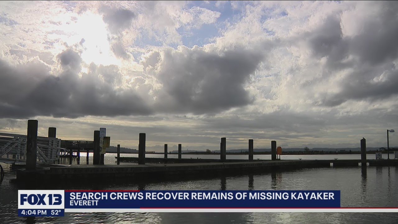 Search crews find body of missing kayaker | FOX 13 Seattle - YouTube