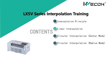 LX5V Series Interpolation Training