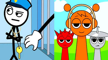 Thief Puzzle vs Spranky Run: Horror Game - Satisfying Android , iOS Gameplay All Levels