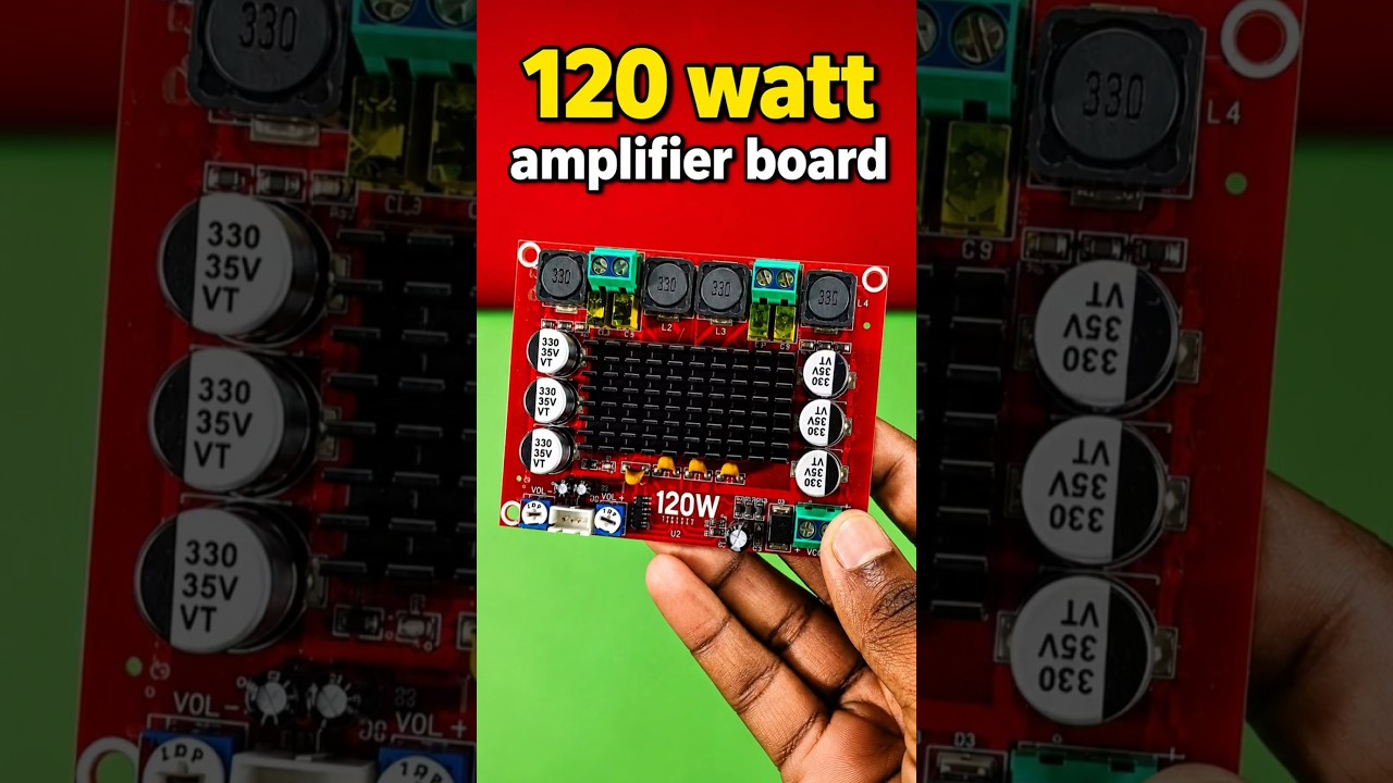 🔊 120 Watt Amplifier Board Review | Sound Test & Complete Connection Guide 🎵