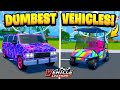 Dumest vehicles in vehicle legends