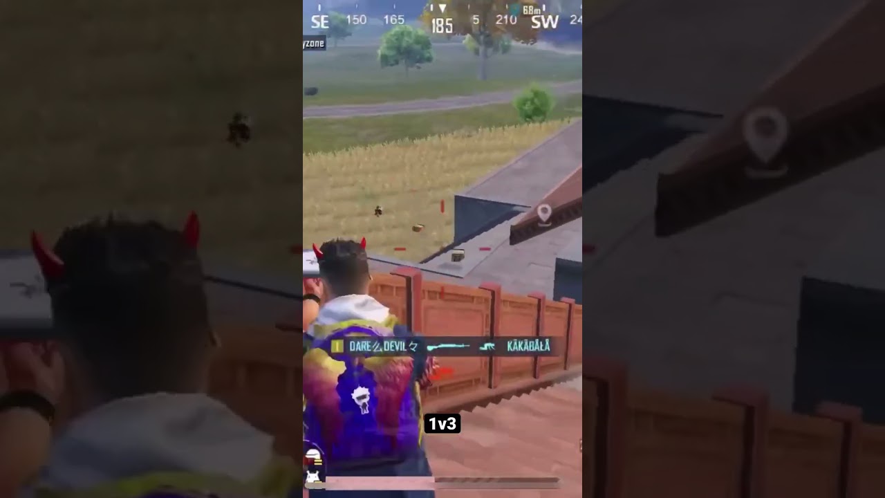 Easy 1v3 in pubg 