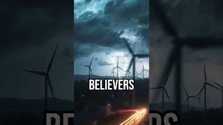 Discover the mystical power of wind turbines! #UrbanLegend #RenewableEnergy