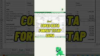 Copy paste data excel agak tidak berantakan, format sama #trickyexcel #excel #exceltips #tutorial