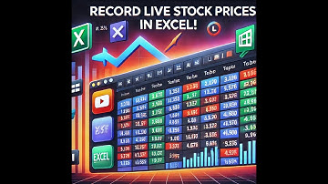 How to Record Live Stock Prices in Excel Using VBA! #nifty  #excel