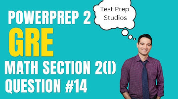 PowerPrep 2 Math Section 2 (Intermediate) #14