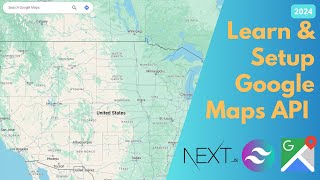 How to Use Google Maps API with Next.js, React  Including Places Autocomplete | 2024