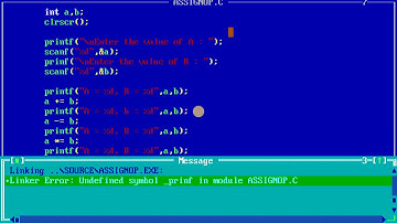 [2020]-Programming in C - Operators, Assignment, Increment and Decrement Operators With Examples