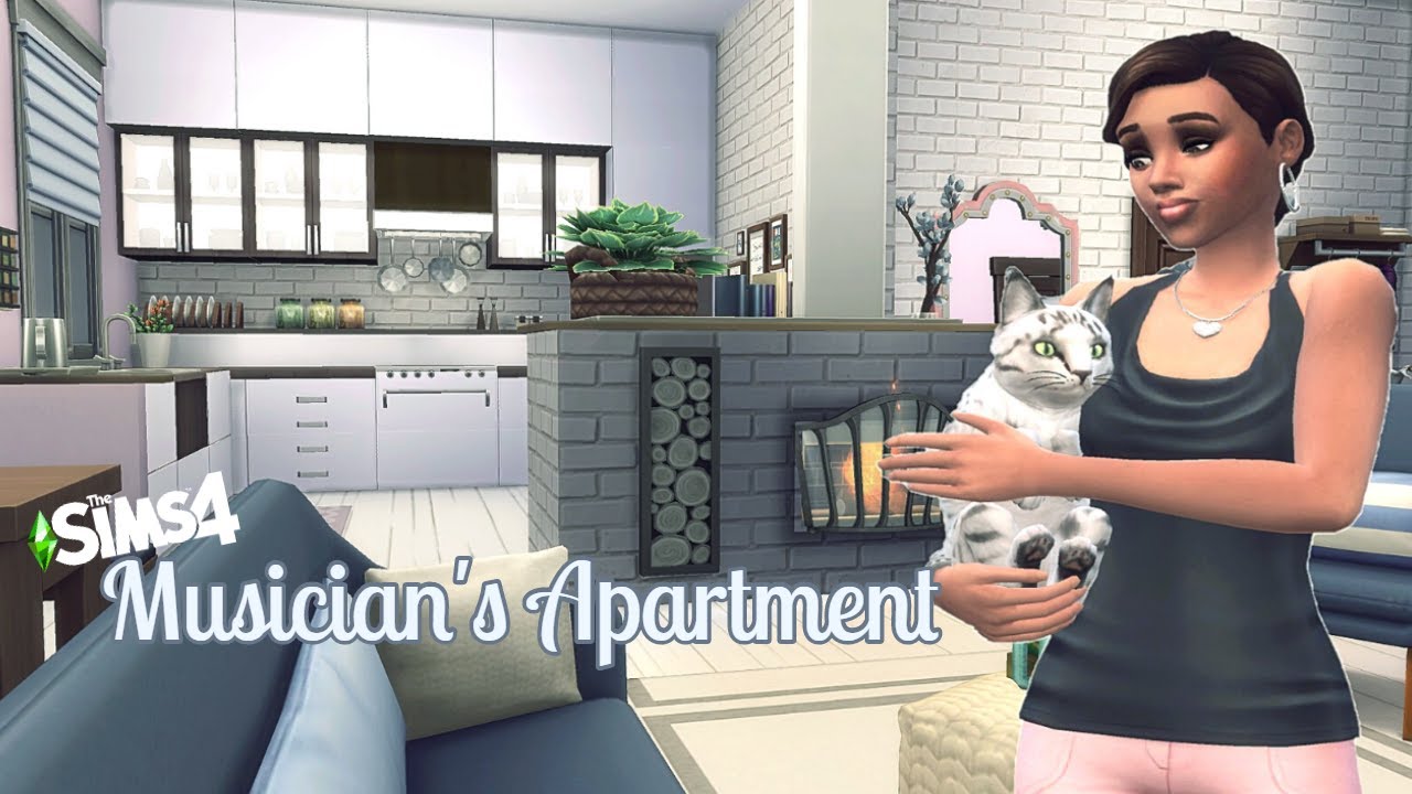 Musician's Apartment | NOCC | The SIms 4 |Stop Motion + Machinima