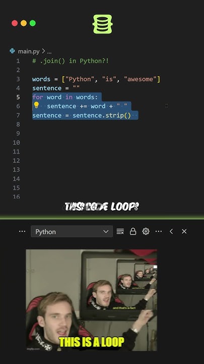 CONVERT List to Sentence in Python - YouTube
