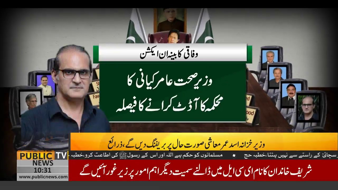 PM Imran Khan team ; Federal cabinet in action | Public News