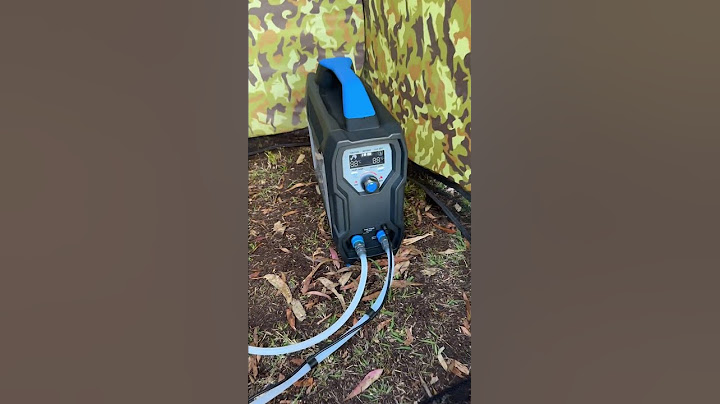 HOT CAMPING SHOWER MADE EASY! 💦