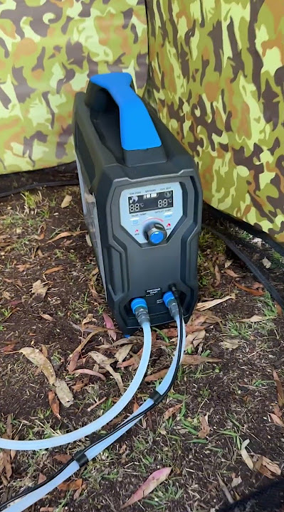 HOT CAMPING SHOWER MADE EASY! 💦
