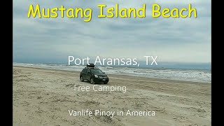 Mustang Island State Park | Free Camping | Vanlife Pinoy in America | Pinoy Solo Camper | Fun or Not News
