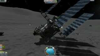 KSP - Stream Highlight - Broken Decoupler + No Landing gear = No problem